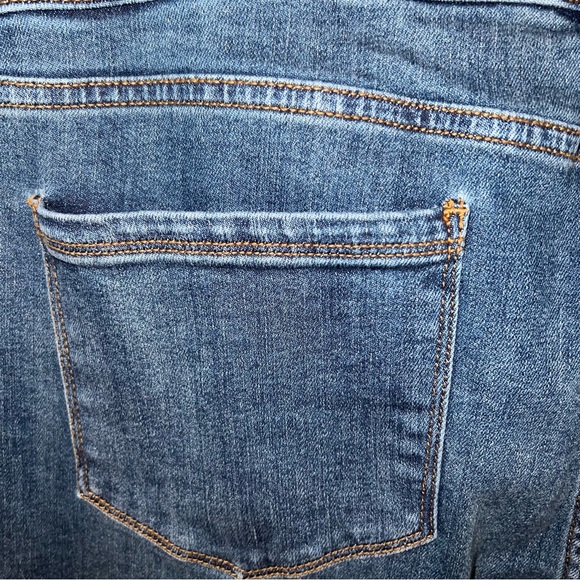 Susan Graver Jeans-Size 16-Frayed Cuff-Like New - Picture 9 of 10